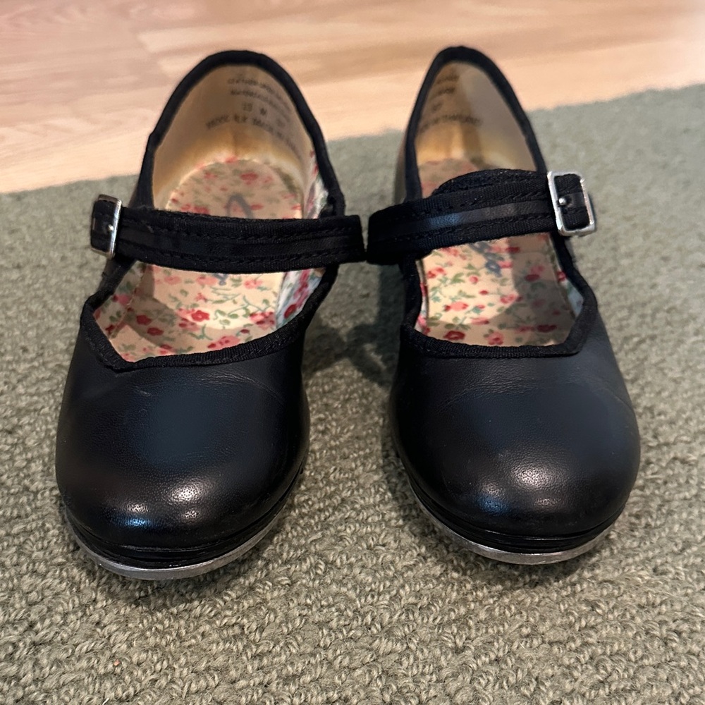 Capezio Black Kids Tap Shoes